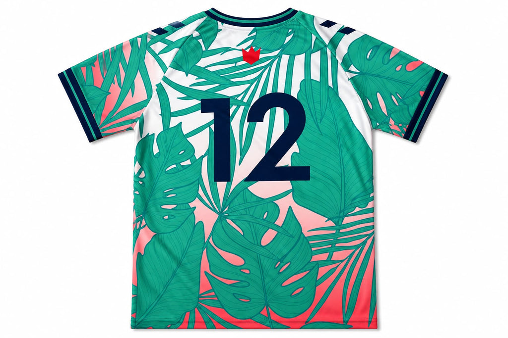 South Beach Custom Jersey Top w/ #