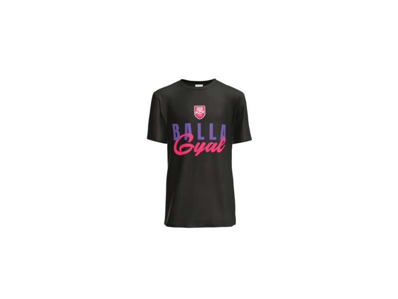 Youth S/S Performance Graphic Tee Balla Gyal